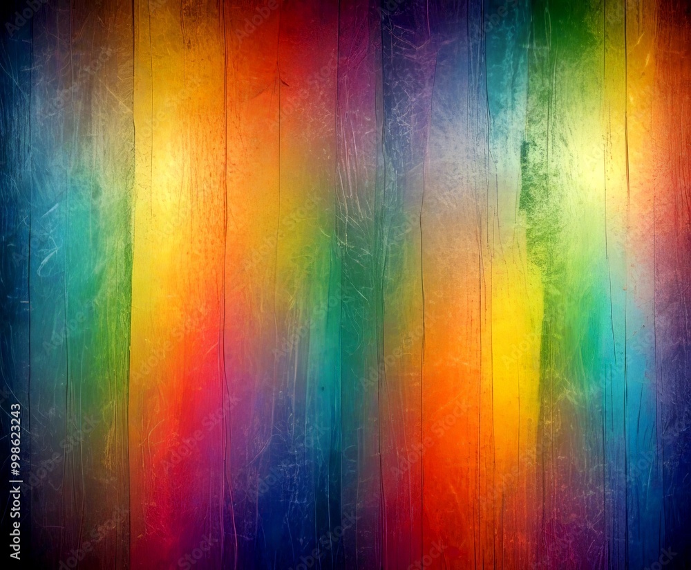 Fototapete a vibrant, multicolored abstract background with vertical stripes in various hues, creating a dynamic and visually striking composition