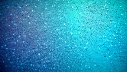 Obraz premium a close-up view textured surface with a gradient of blue and green colors, resembling a water surface or a stained glass window