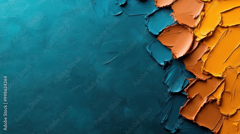 Poster colorful abstract background with texture and depth