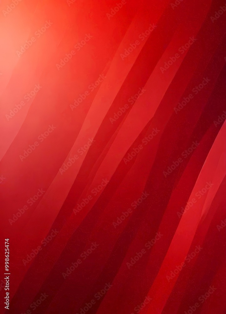 Fototapete a gradient background with diagonal red and orange stripes, creating a dynamic and visually striking effect