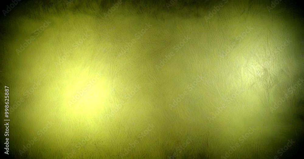 Poster a dark, textured background with a gradient of green and black tones