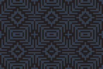 Navajo Arabic Pattern Imagesfolk Embroidery, Aztec Geometric Ornament Print. Design for Carpet, Wallpaper, Clothing, Wrapping, Fabric