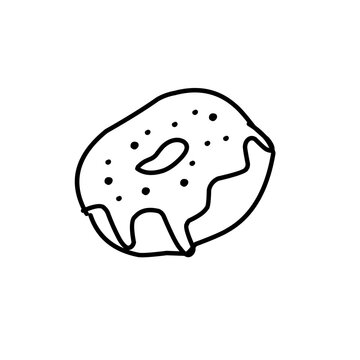 recommend clip art: hand drawn donut outline