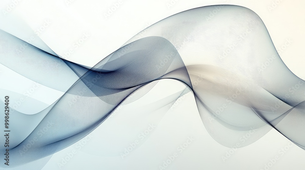 Poster elegant abstract business background with smooth gradients and interconnected lines, symbolizing col