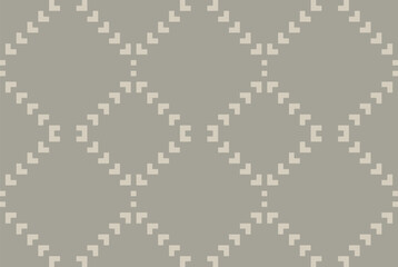 Pixel Art Abstract Ethnic Pattern Backgroundfolk Embroidery, Aztec Geometric Ornament Print. Design for Carpet, Wallpaper, Clothing, Wrapping, Fabric