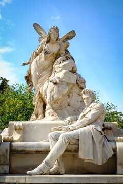 Vienna, Austria, Europe. One of the many beautiful examples of architecture in Vienna.