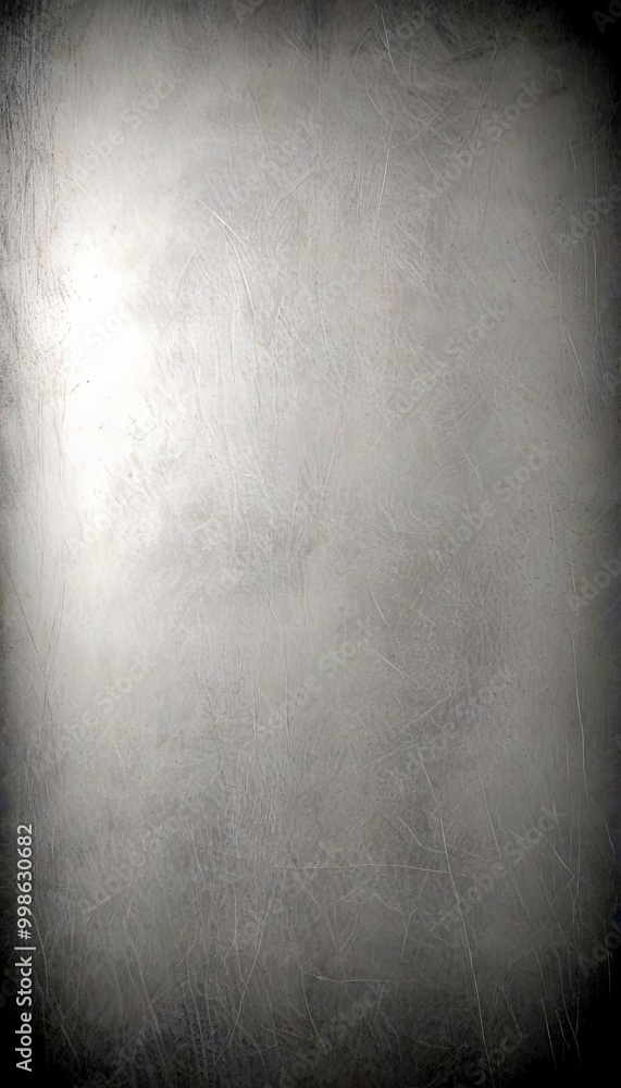 Poster a textured gray background with a subtle pattern of lines and cracks, creating a sense of depth and dimension