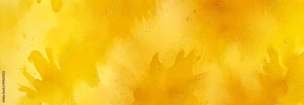 Poster a vibrant abstract background with a yellowish hue, resembling a watercolor painting the brushstroke