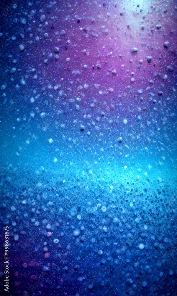 Fototapete a close-up view textured surface with numerous small white dots scattered across it, creating a patt