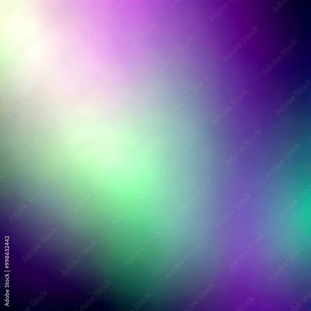 Leinwandbilder a gradient background transitioning from a deep purple at the top to a lighter green at the bottom, creating a visually appealing and abstract effect