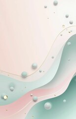 abstract background with bubbles