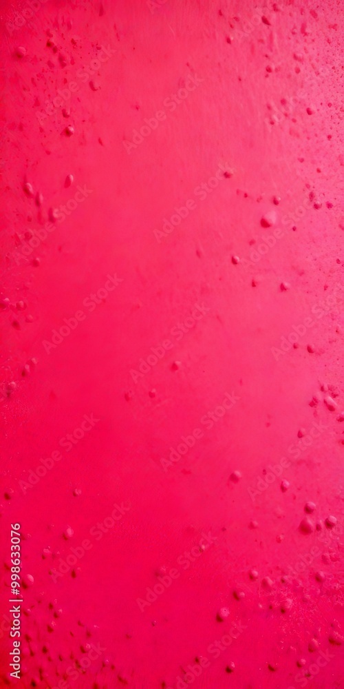 Fototapete a close-up view pink surface with small, round droplets scattered across it, creating a textured and abstract pattern