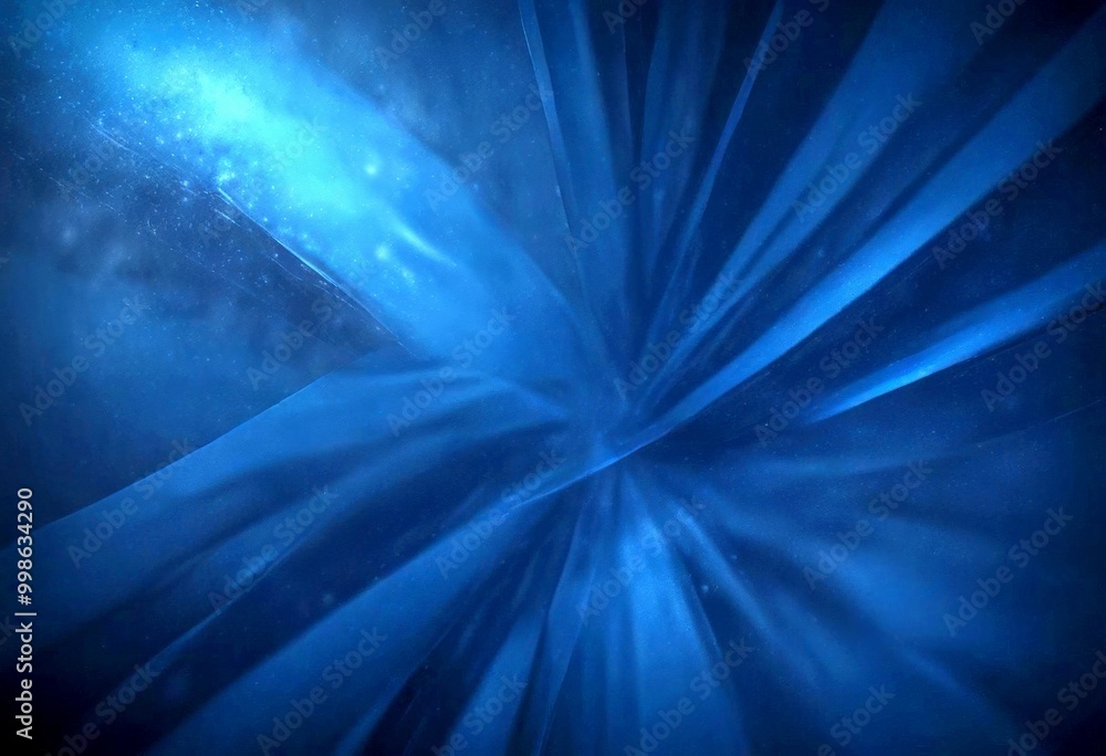 Fototapete a dark blue abstract background with a radial pattern of thin, intersecting lines radiating outwards from the center, creating a sense of depth and movement