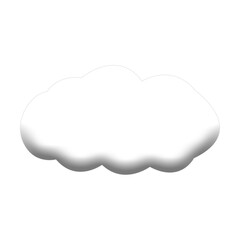 cloud icon on white