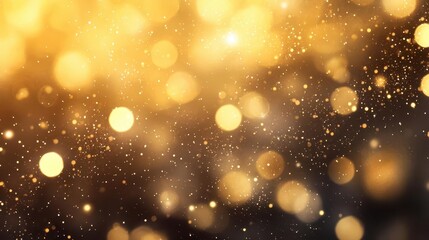 opulent gold bokeh background with shimmering particles luxurious texture perfect for awards ceremonies or highend events warm inviting glow with depth and dimension