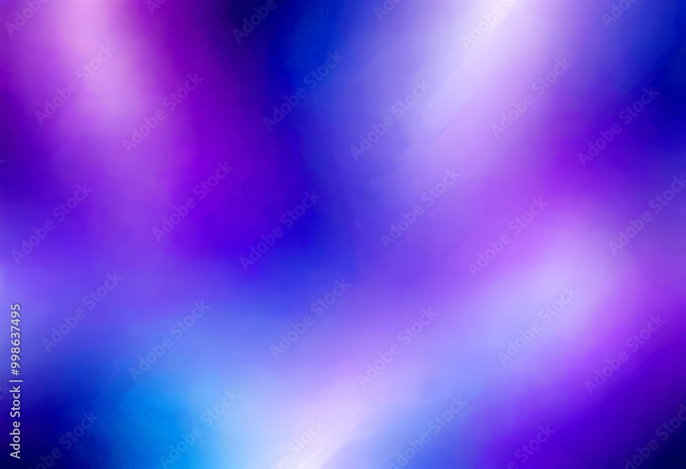 Poster a gradient background transitioning from deep purple to lighter blue, with a subtle gradient effect