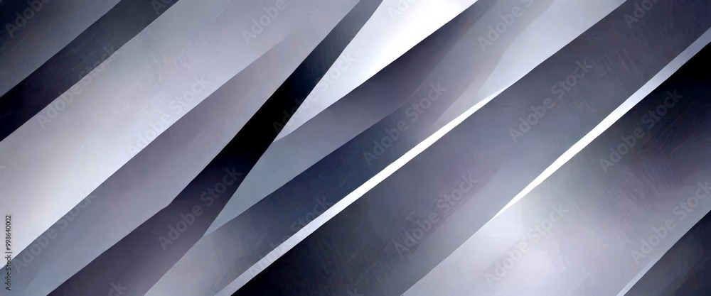 Poster a diagonal pattern of intersecting lines in shades of gray and white, creating a sense of depth and movement