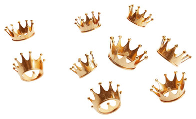 PNG Floating crowns accessories background accessory.