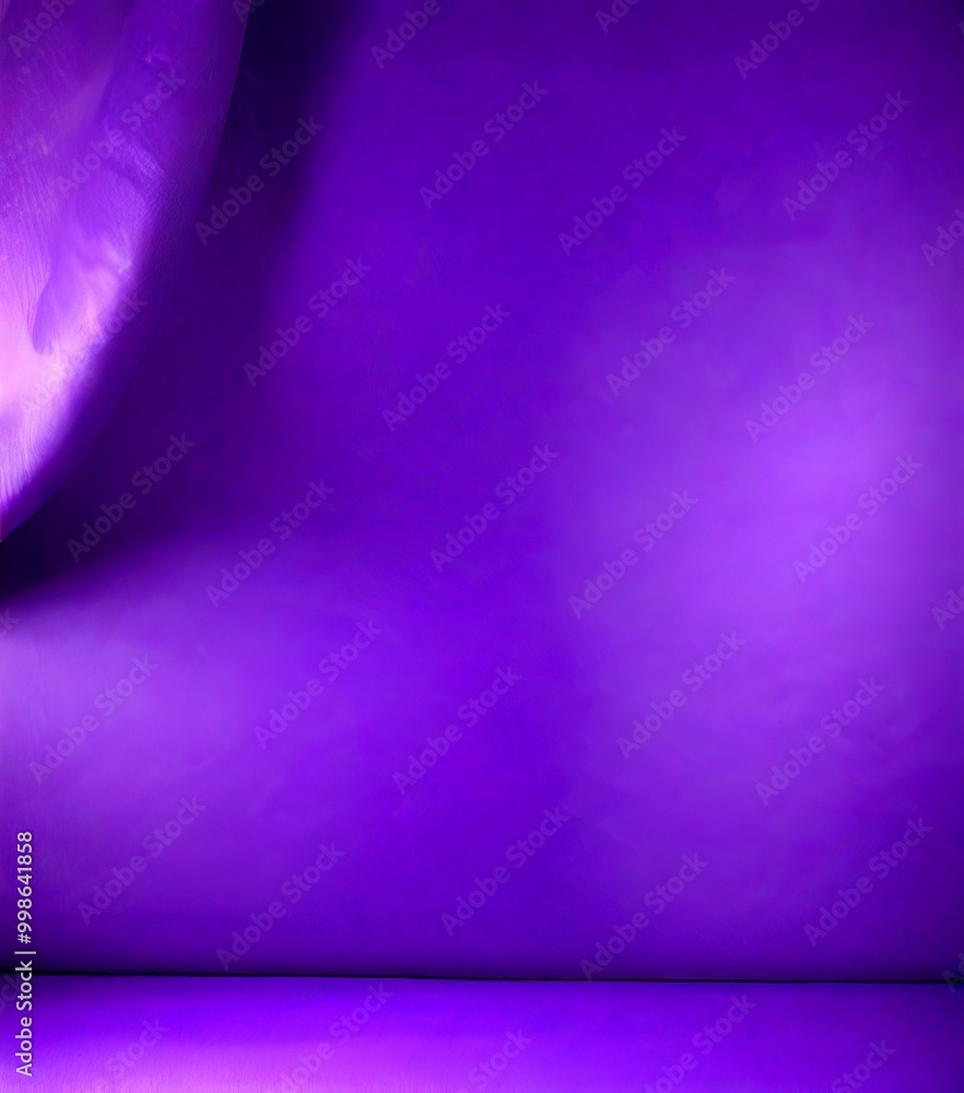 Poster a purple background with a subtle gradient effect, creating a sense of depth and dimension