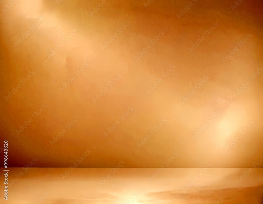 Poster a plain, light brown wall with a subtle shadow on the right side, creating a sense of depth and texture