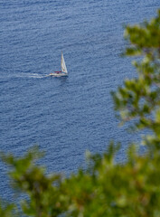 Beautiful summer landscape from Elba island, Tuscany, Italy, Europe