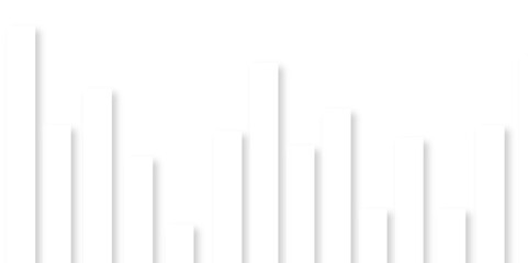 Abstract background with lines white color and vector with geometric design in illustration. White and gray paper shape design. Texture surface. Metal background. White color technology concept.