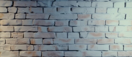 Obraz premium old white brick wall. space for creative text
