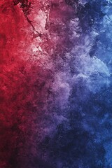 Fototapeta premium A stunning backdrop showcasing a smooth transition between red and blue tones, expertly blended to create an aesthetically pleasing and dynamic visual experience