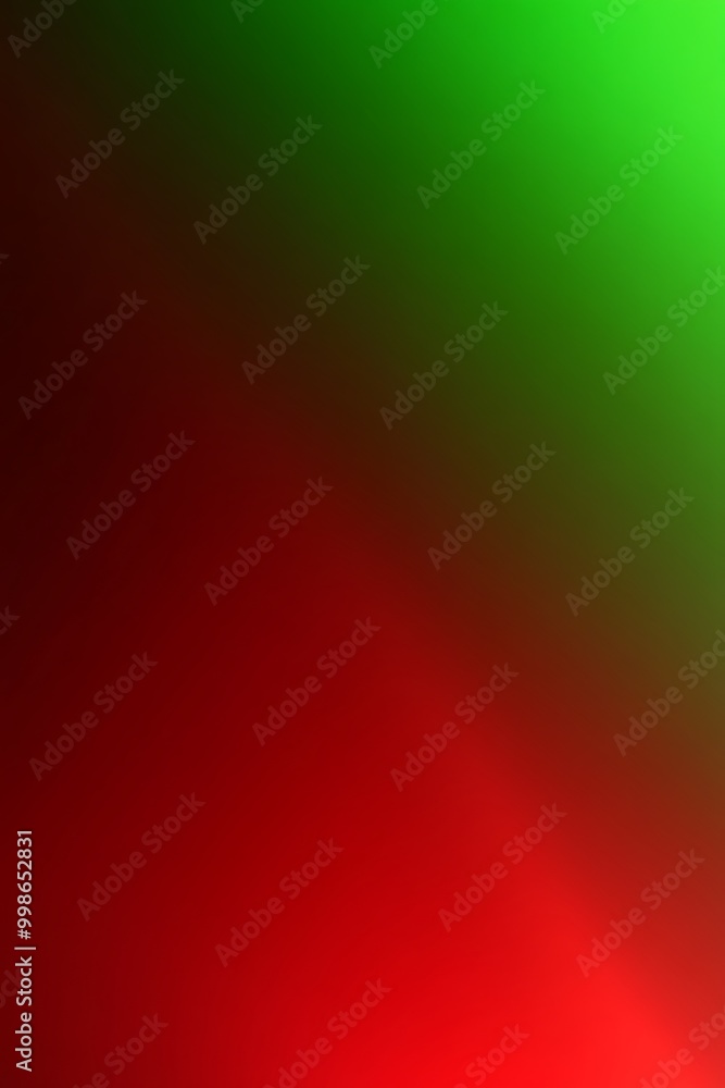 Poster a striking background featuring smooth transitions between red and green hues, offering a dynamic an