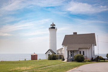 Tibbits Point Lighthouse on Lake Ontario Cape Vincent, NY 