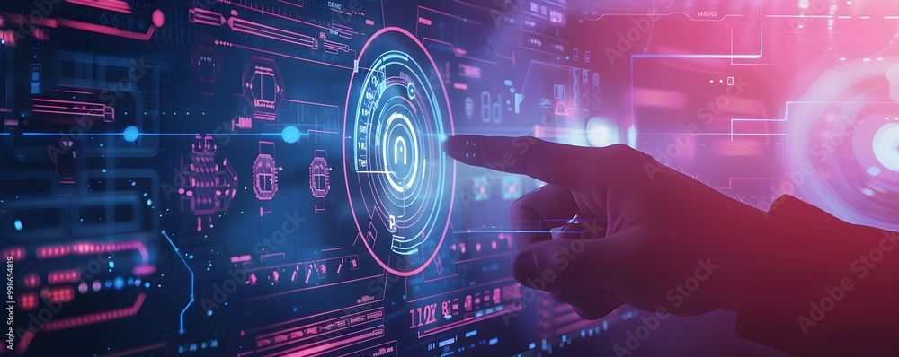 Poster holographic interface for covert missions with high tech gadgets and data analytics