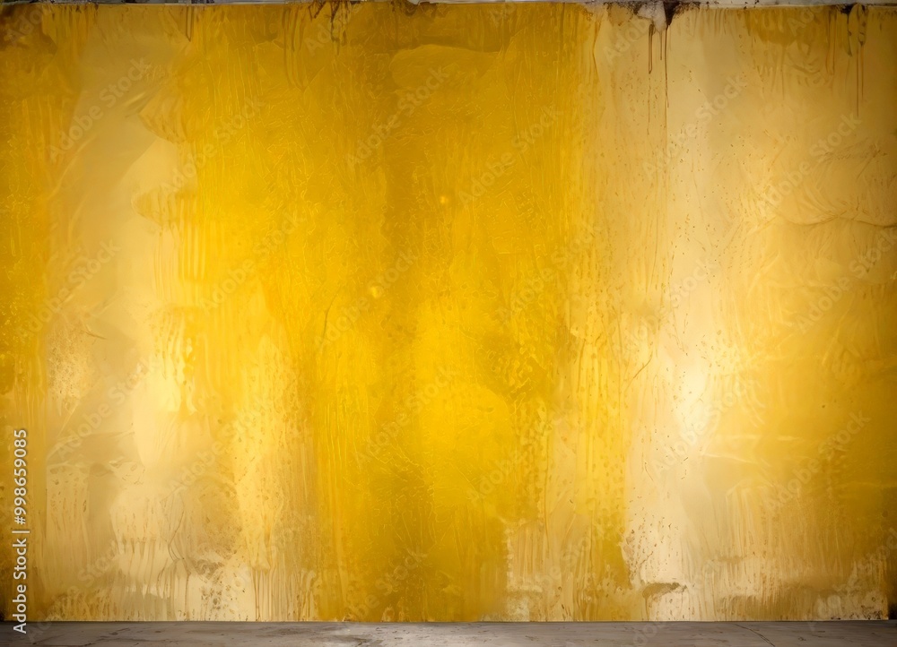 Aufkleber a textured wall with a gradient of yellow and white colors, creating a warm and inviting atmosphere