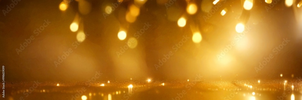 Poster a blurred background with a golden glow, creating a warm and inviting atmosphere the focus is on the