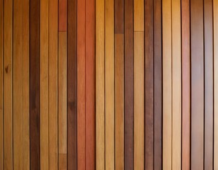 Close-up polished wooden decking showcasing rich grain patterns and warm tones in natural light