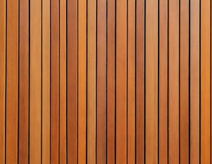 Fototapeta premium Close-up polished wooden decking showcasing rich grain patterns and warm tones in natural light
