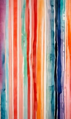 a vertical arrangement of vertical stripes in various colors, creating a vibrant and dynamic visual effect