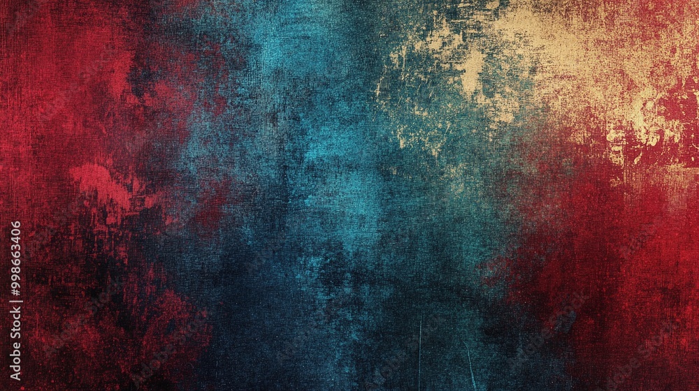 Poster textured abstract background with rough, grunge elements