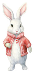 Obraz premium PNG Rabbit christmas rodent mammal animal.