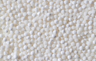 Sago or Sabudana Background with Copy Space in Horizontal Orientation