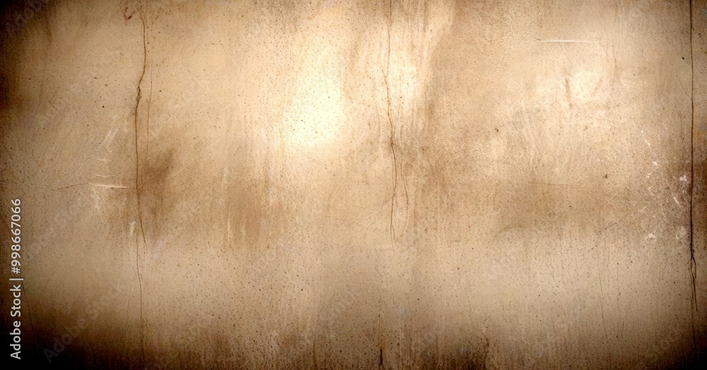 Poster a textured, light-colored concrete wall with visible cracks and stains, creating a somewhat aged and