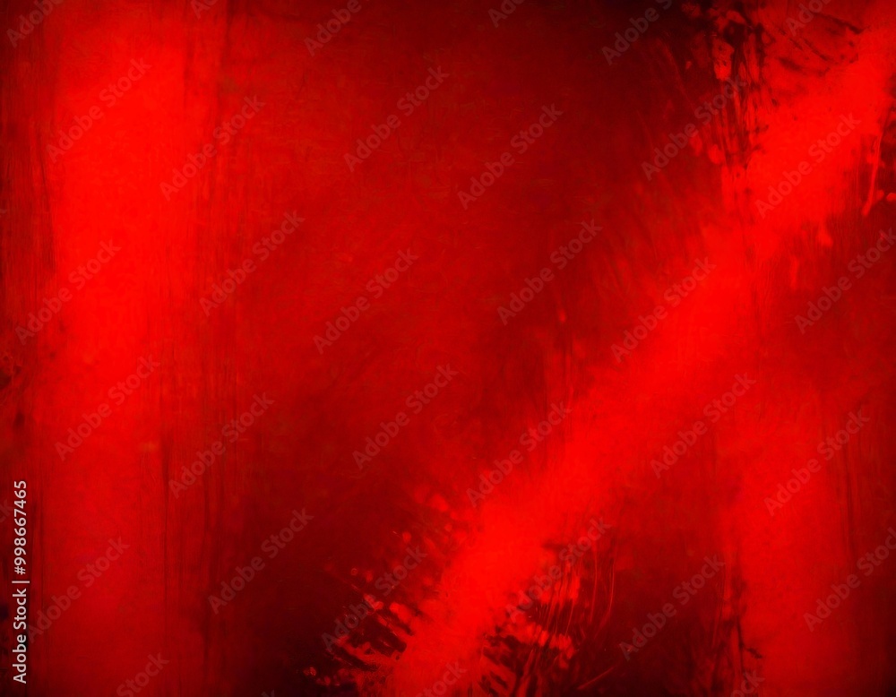Poster a dark red abstract background with splattered paint or ink, creating a dynamic and textured appearance