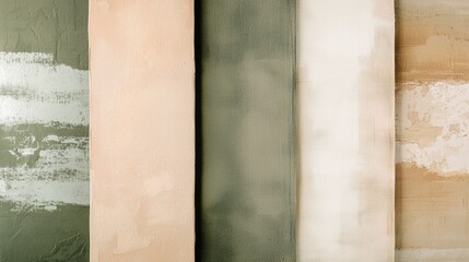 Different plastering techniques are presented side by side, allowing a construction worker to compare and choose the best option for their project