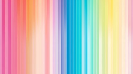 Fototapeta premium Vertical stripes of color create a simple yet effective abstract background, with a gradient forming from the mixture of hues