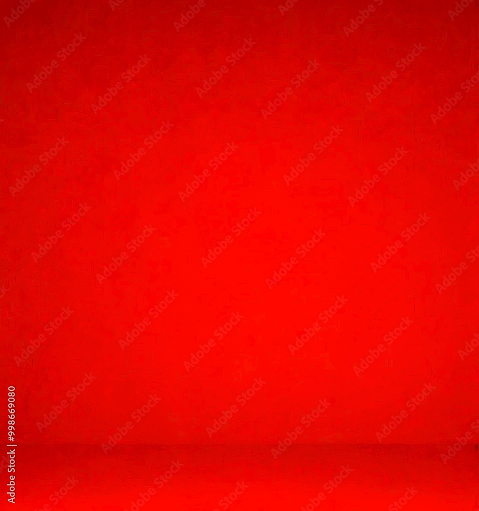 Aufkleber a red background with a dark red line running horizontally across it, creating a sense of depth and perspective
