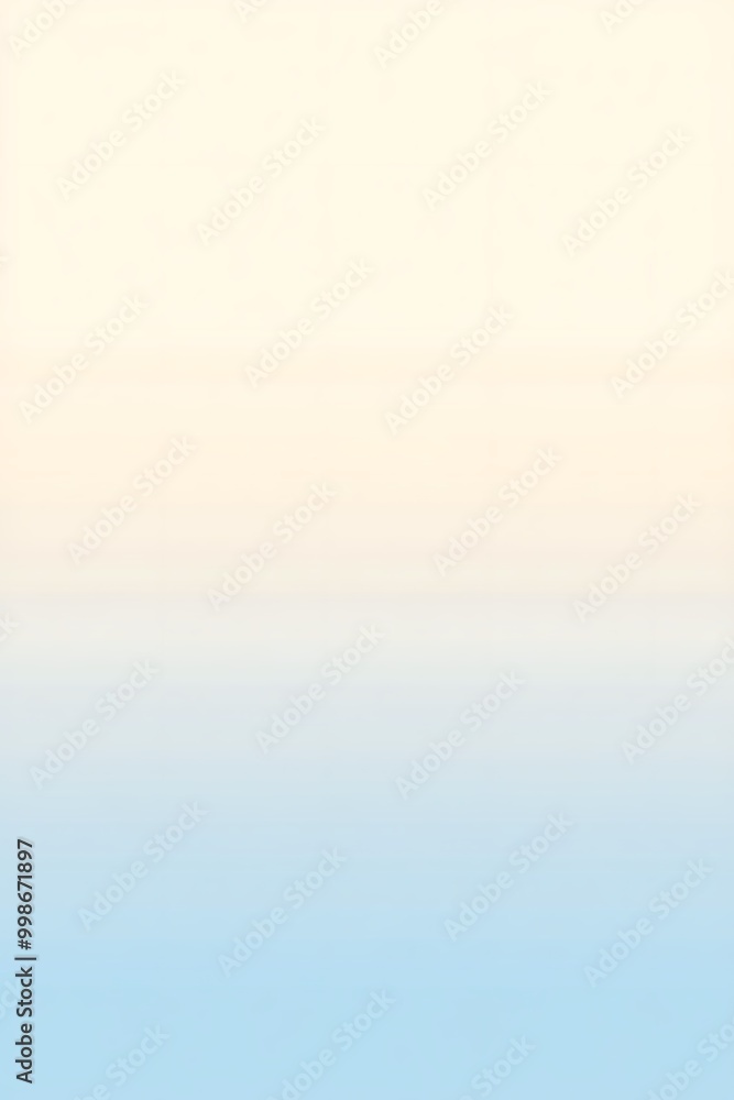 Poster a serene backdrop featuring a harmonious blend of blue and beige tones, creating a smooth transition