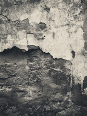Peeling Paint on Old Wall