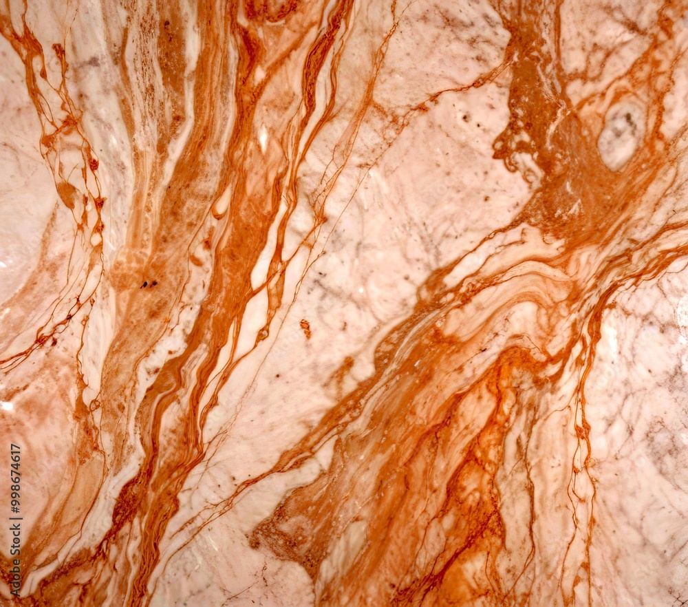 Poster a close-up view marble surface with a swirling pattern of light and dark brown hues, creating a sense of movement and texture