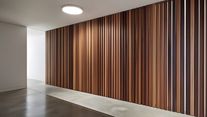 Modern Wooden Wall Paneling Interior Design