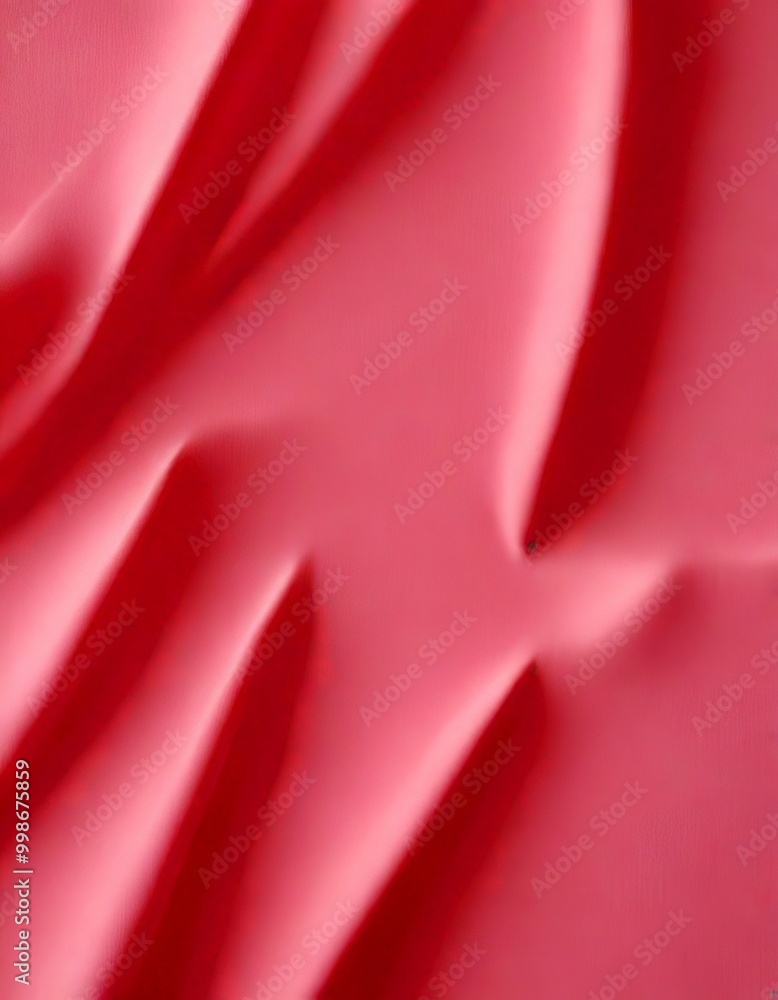 Poster a close-up view soft, pink fabric with a subtle texture, creating a visually appealing and calming effect