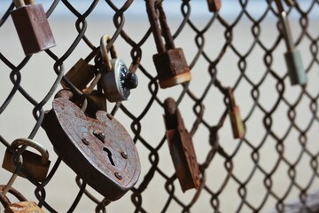 Locks on Fence